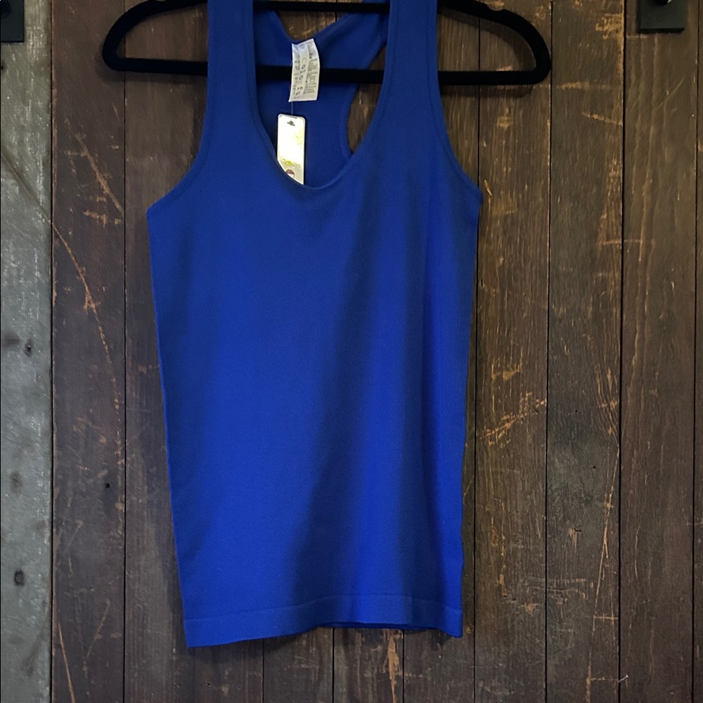 Stylish Blue Women's Tank Top